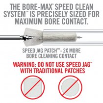 Real Avid Bore-Max Speed Jag Patches Refill Pack Handgun 4 Inch S - Cal .22