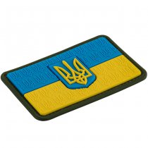 M-Tac Flag of Ukraine & Coat of Arms Rubber Patch - Colored