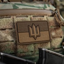 M-Tac Flag of Ukraine & Trident of the Armed Forces Rubber Patch - Coyote