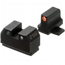 Night Fision Optics Ready Stealth Night Sight Set SIG P320 & RMR/507C/508T/SRO - Orange