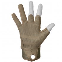 MoG Target High Abrasion Ergoshield Trivium Glove - Coyote Brown - M