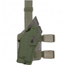 Safariland 6354RDS ALS Tactical Holster STX Cordura Sig Sauer P320RX RedDot & TacLight - Camo Green - Right