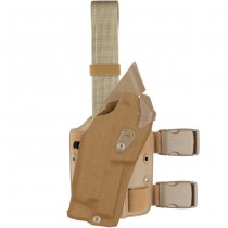 Safariland 6354RDS ALS Tactical Holster STX Cordura Sig Sauer P320RX RedDot & TacLight - Coyote - Right