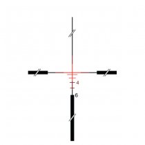 Trijicon TA31-CH 4x32 ACOG Crosshair Red .223 & TA51 Mount