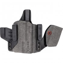Safariland INCOGX IWB Holster Glock 43X MOS RedDot & Compact TacLight - Grey - Right