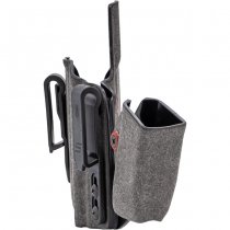 Safariland INCOGX IWB Holster Glock 43X MOS RedDot & Compact TacLight - Grey - Right