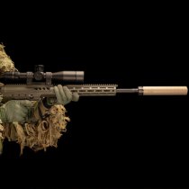 Acheron MLR E1 HexaLug L Suppressor 8.6mm - Dark Earth