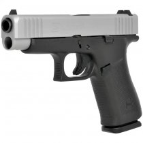 Glock 48 Compact Silver Slide FS 9x19mm - Black