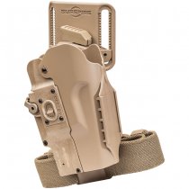 SureFire Masterfire Pro Rapid Deploy Holster RH - Tan