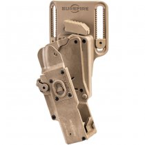 SureFire Masterfire Pro Rapid Deploy Holster RH - Tan