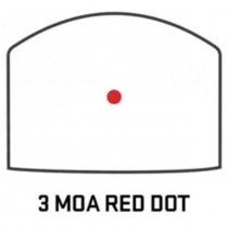 Sig Sauer ROMEO-X Pro Enclosed 3 MOA Red Dot Sight - Black