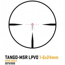 Sig Sauer TANGO-MSR LPVO Scope 1-6x24mm - Black