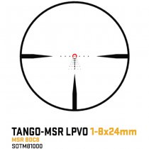 Sig Sauer TANGO-MSR LPVO Scope 1-8x24mm - Black