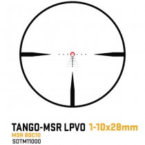 Sig Sauer TANGO MSR LPVO Scope 1-10x28mm - Black