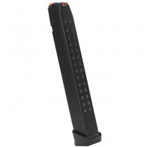 Glock Magazine 33rds 9mm Orange Follower