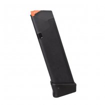 Glock Magazine 16rds G22 / 24 / 35 / 23 / 27 Orange Follower