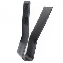 Warrior Laser Cut Detachable Front Panel Triple Snap Mag Pouch - Black