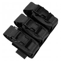 Warrior Laser Cut Triple 40mm Flash Bang Pouch - Black