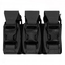 Warrior Laser Cut Triple 40mm Flash Bang Pouch - Black