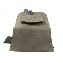 Warrior Laser Cut Adjustable Radio Pouch - Ranger Green