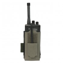 Warrior Laser Cut Adjustable Radio Pouch - Ranger Green