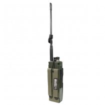 Warrior Laser Cut MBITR/Harris Radio Pouch - Ranger Green