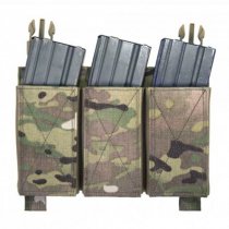 Warrior Detachable Triple Elastic Mag Pouch - Multicam