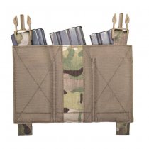 Warrior Detachable Triple Elastic Mag Pouch - Multicam