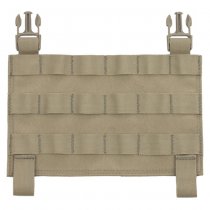 Warrior Detachable MOLLE Front Panel - Coyote