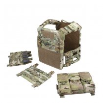 Warrior Detachable Triple Covered M4 Pouch - Multicam