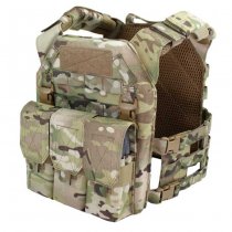 Warrior Detachable Triple Covered M4 Pouch - Multicam