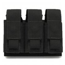 Warrior Triple 40mm Grenade Pouch - Black