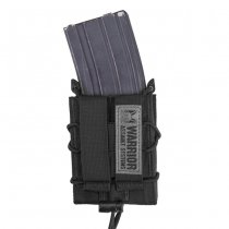 Warrior Single Quick Mag & Single Pistol Pouch - Black
