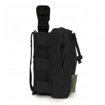 Warrior Triple Snap Mag & Utility Pouch - Black