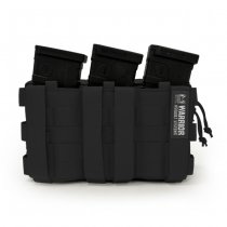 Warrior Triple Snap Mag & Utility Pouch - Black