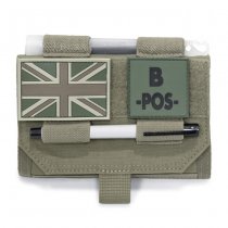 Warrior Forward Opening Admin Pouch - Ranger Green