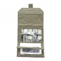 Warrior Forward Opening Admin Pouch - Ranger Green