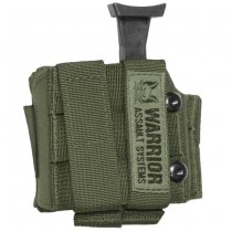 Warrior Universal Pistol Holster Right Hand - Ranger Green