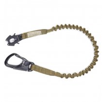 Warrior Personal Retention Lanyard FROG Clip & TANGO Carabiner - Coyote