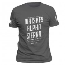 Warrior Whiskey Alpha Sierra WAS T-Shirt - White - M