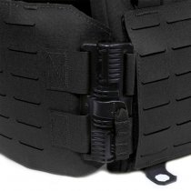 Warrior Laser Cut LPC Low Profile Carrier Solid Sides V1 - Black - L