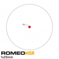 Sig Sauer ROMEO MSR & JULIET3 Micro 3x Magnifier Combo - Black