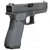 Hogue Glock 17 / 17 MOS / 19X / 34 / 34 MOS / 45 / 45 MOS Gen 5 Wrapter Adhesive Grip Heavy Grit - Black