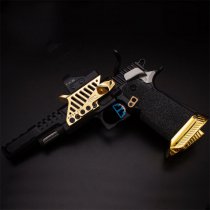 Boss Components 1911/STI 2011 Staccato Red Dot Scope Multi Mount A-Version - Chrome