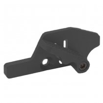 DAA Adjustable Standard Thumb Rest Single Hole - Left Hand - Black