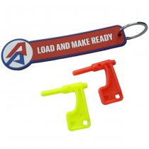 DAA Chamber Flag 2-Pack & DAA Keychain Pistol