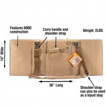 Lyman Tac-Mat Long Range Shooting Mat Flat Dark Earth - Dark Earth