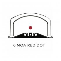 Sig Sauer ROMEO2 6 MOA Red Dot Sight - Black