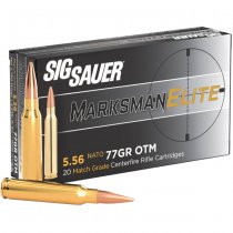 Sig Sauer 5.56x45mm 77gr Marksman ELITE OTM 20rds