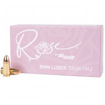 Sig Sauer 9x19mm 115gr ROSE FMJ 50rds